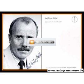 Autogramm TV | SDR | Karl-Dieter MÖLLER | 1980er (Portrait SW)