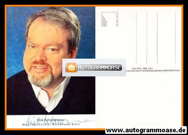 Autogramm TV | WDR | Dirk SCHORTEMEIER | 1980er (Portrait Color)