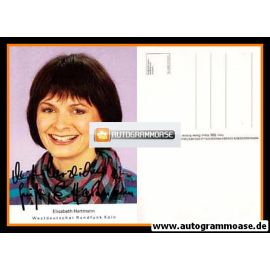 Autogramm TV | WDR | Elisabeth HARTMANN | 1980er (Portrait Color)