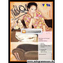 Autogramm TV | VIVA | Milka Loff FERNANDES | 2000er (Portrait Color)