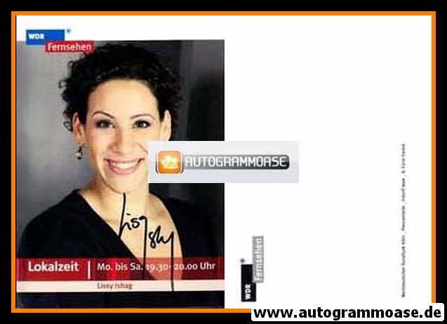 Autogramm TV | WDR | Lissy ISHAG | 2000er "Lokalzeit"