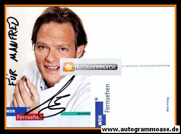 Autogramm TV | WDR | Björn FREITAG | 2010er (Portrait Color) 1