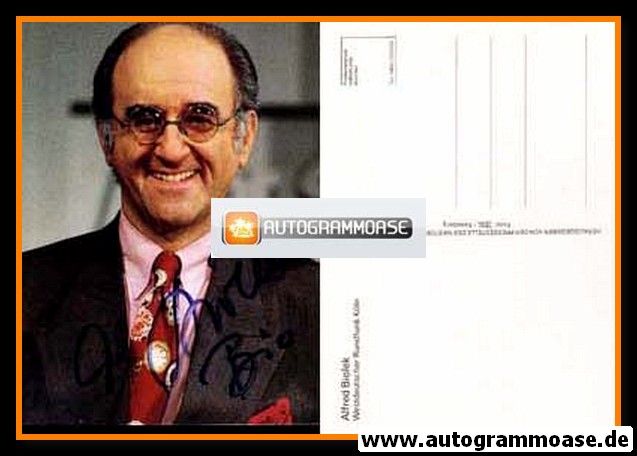 Autogramm TV | WDR | Alfred BIOLEK | 1990er (Portrait Color Keseberg)