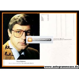 Autogramm TV | WDR | Klaus BEDNARZ | 1980er (Portrait Color)