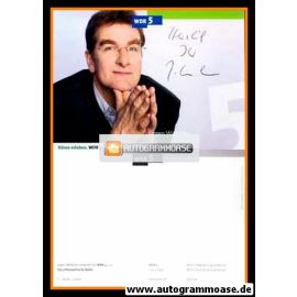 Autogramm Radio | WDR5 | Jürgen WIEBICKE | 2000er (Portrait Color)