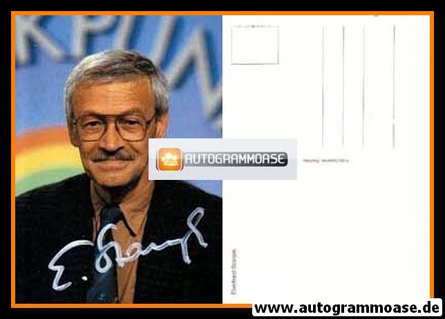 Autogramm TV | Eberhard STANJEK | 1990er (Portrait Color) Sessner