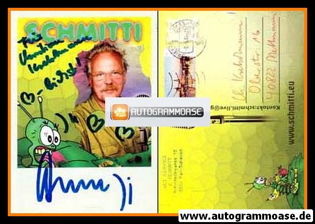 Autogramm Entertainer | SCHMITTI | 2000er (Portrait Color)