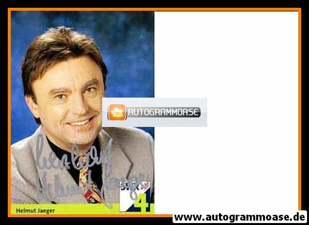 Autogramm Radio | SWR4 | Helmut JAEGER | 2000er (Portrait Color)