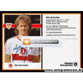 Autogramm Fussball | VfB Stuttgart | 1988 | Nils SCHMÄLER