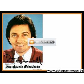 Autogramm TV | NDR | Rüdiger WOLFF | 1980er "Aktuelle Schaubude"