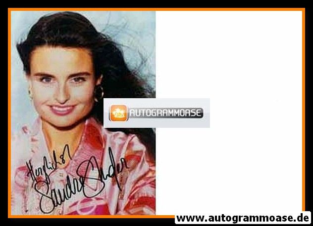 Autogramm TV | Schweiz | Sandra STUDER | 2000er Foto (Portrait Color)