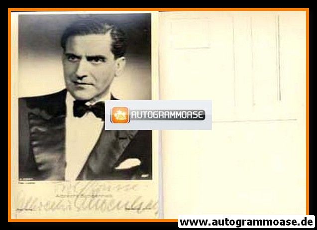 Autogramm Schauspieler | Albrecht SCHOENHALS | 1920er (Portrait SW) Ross A 2190/1