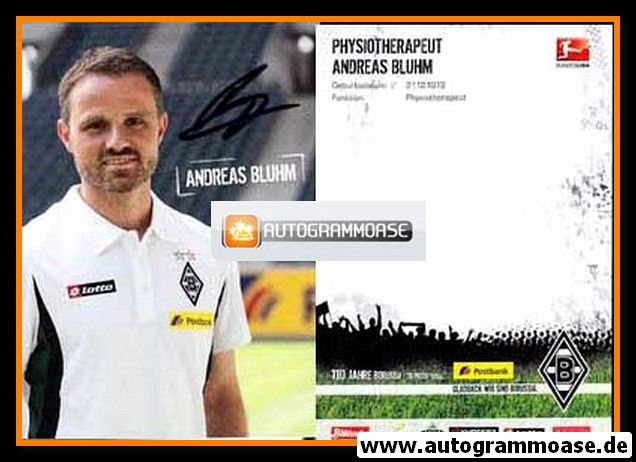 Autogramm Fussball | Borussia Mönchengladbach | 2010 | Andreas BLUHM