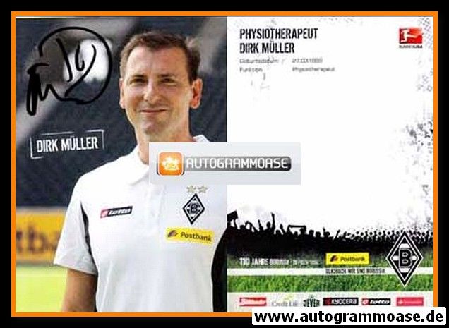 Autogramm Fussball | Borussia Mönchengladbach | 2010 | Dirk MÜLLER