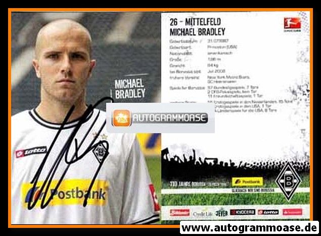Autogramm Fussball | Borussia Mönchengladbach | 2010 | Michael BRADLEY