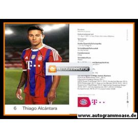 Autogramm Fussball | FC Bayern München | 2014 | Thiago ALCANTARA