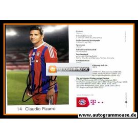 Autogramm Fussball | FC Bayern München | 2014 | Claudio PIZARRO