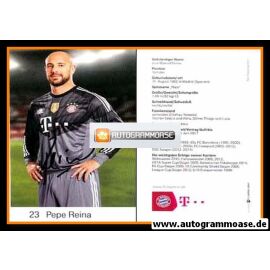 Autogramm Fussball | FC Bayern München | 2014 | Pepe REINA