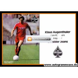 Autogramm Fussball | FC Bayern München | 1980er | Klaus AUGENTHALER (Outsider) Spielszene