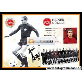 Autogramm Fussball | 1. FC Nürnberg | 1961 Retro | Heiner MÜLLER