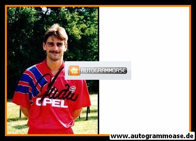 Autogramm Fussball | FC Bayern München | 1990er Foto | Oliver KREUZER (Opel)