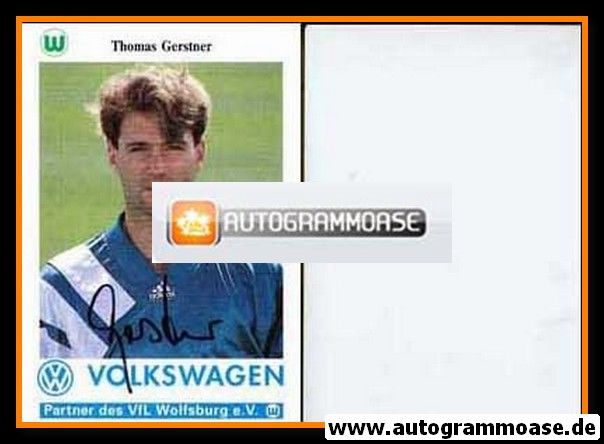 Autogramm Fussball | VfL Wolfsburg | 1993 | Thomas GERSTNER