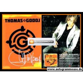 Autogramm Pop | Thomas GODOJ | 2009 "Richtung G" (Portrait Color) DSDS
