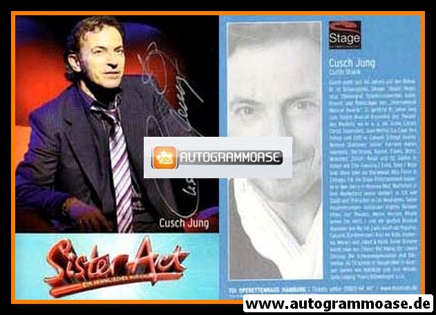 Autogramm Musical | Cusch JUNG | 2010er "Sister Act"