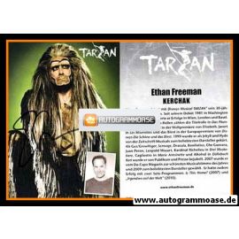 Autogramm Musical | Ethan FREEMAN | 2010er "Tarzan"