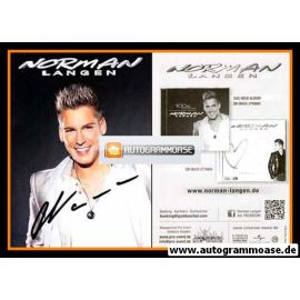 Autogramm Schlager | Norman LANGEN | 2013 "100% Norman" (Koch)