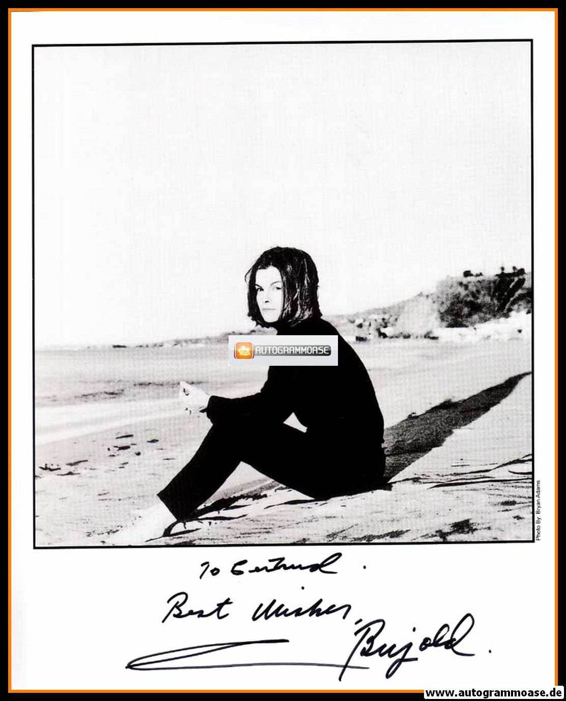 Autogramm Film (Frankreich) | Genevieve BUJOLD | 1960er (Strand SW)