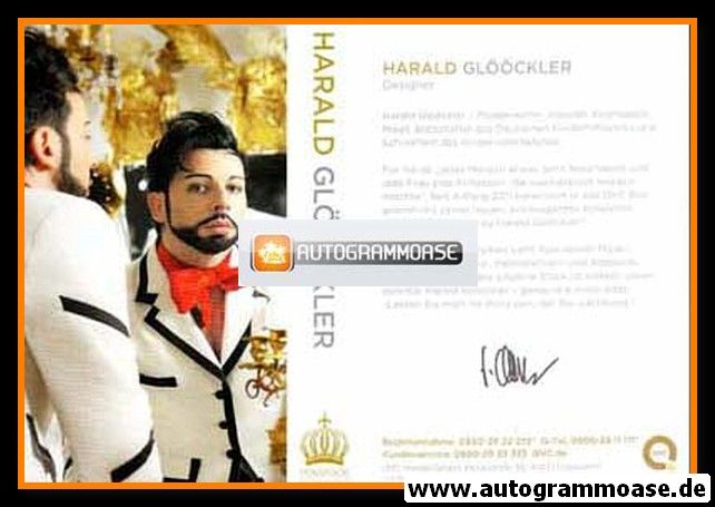 AK Mode | Harald GLÖÖCKLER | 2010er (QVC Pompöös)