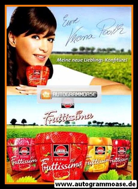 Autogramm Celebrity | Verona POOTH | 2000er (Schwartau)
