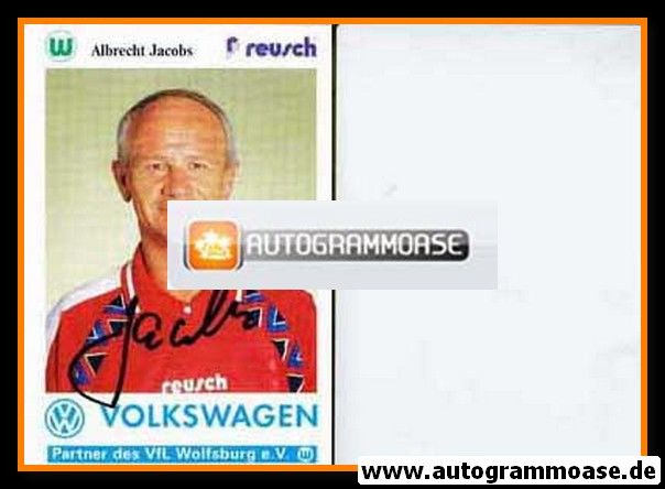 Autogramm Fussball | VfL Wolfsburg | 1994 | Albrecht JACOBS