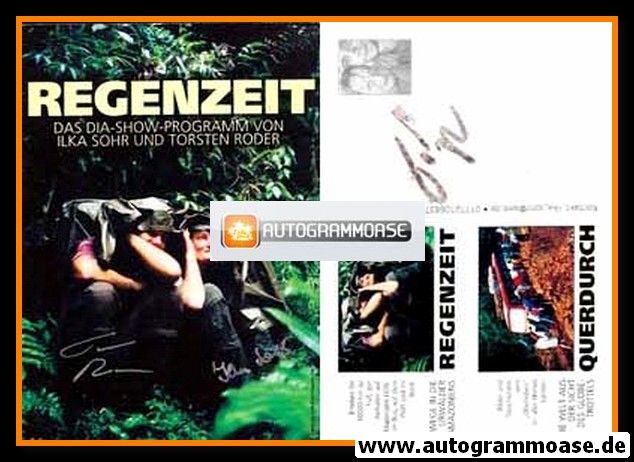Autogramme | Ilka SOHR + Torsten RODER | 2010er "Regenzeit"