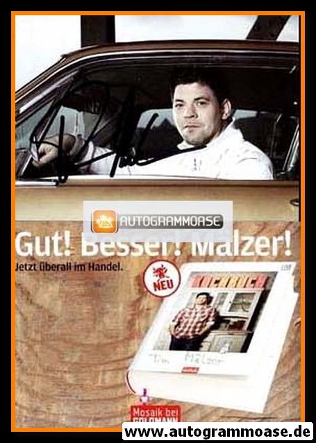 Autogramm Celebrity | Tim MÄLZER | 2007 (Kochbuch)