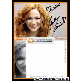 Autogramm Schauspieler | Madlen KANIUTH | 2000er (Portrait Color)