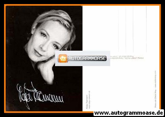 Autogramm Schauspieler | Katja RIEMANN | 2000er (Portrait SW Rüdel) May