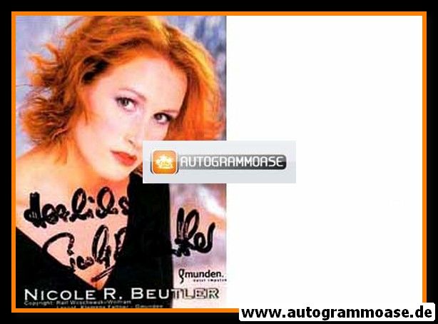 Autogramm Schauspieler | Nicole BEUTLER | 2000er (Portrait Color)