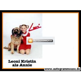 Autogramm Musical | Leoni KRISTIN | 1990er Foto "Annie"