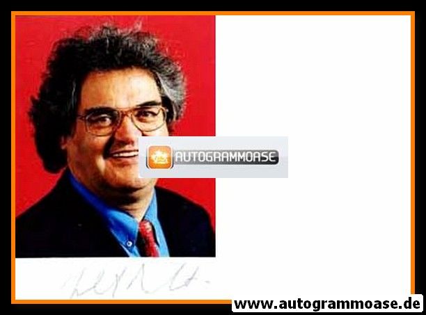 Autogramm Journalismus | Helmut MARKWORT | 2000er Foto (Portrait Color) 2