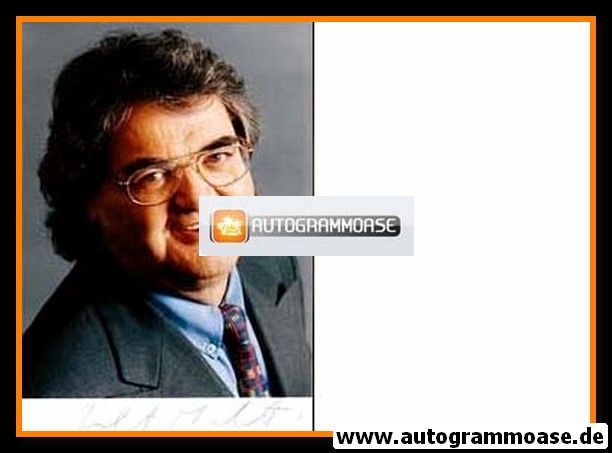 Autogramm Journalismus | Helmut MARKWORT | 2000er Foto (Portrait Color) 3