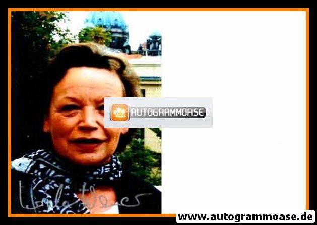 Autogramm Schauspieler | Ursula WERNER | 2000er Foto (Portrait Color) 1