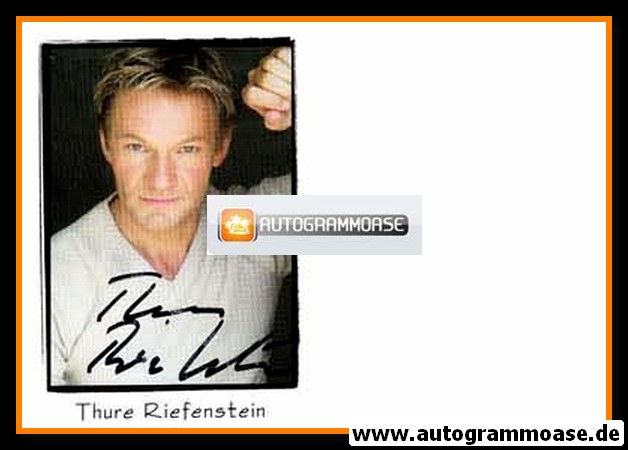Autogramm Schauspieler | Thure RIEFENSTEIN | 2000er (Portrait Color)