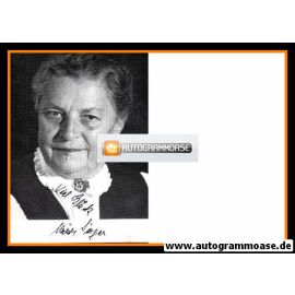 Autogramm Schauspieler | Maria SINGER | 1980er (Portrait SW)