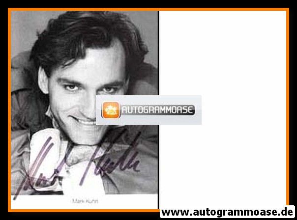 Autogramm Schauspieler | Mark KUHN | 1990er (Portrait SW)