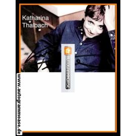 Autogramm Schauspieler | Katharina THALBACH | 1990er (Portrait Color)