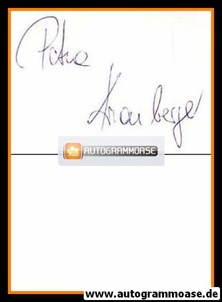 Autograph Ski Alpin | Petra KRONBERGER 