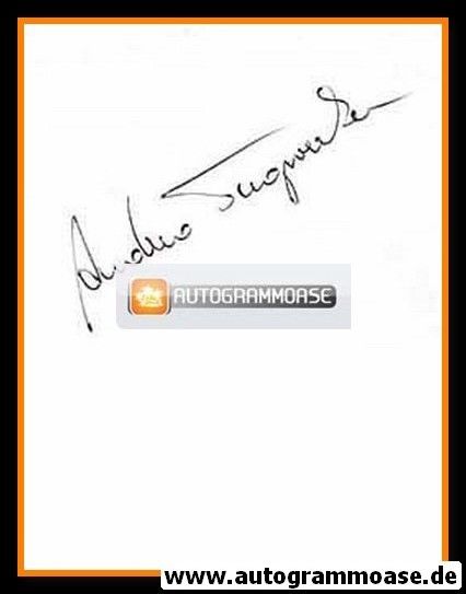 Autograph Rodeln | Andrea TAGWERKER 