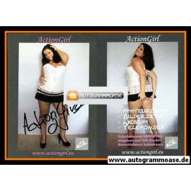 Autogramm Erotik | ACTION GIRL | 2013 (Venus Girl)